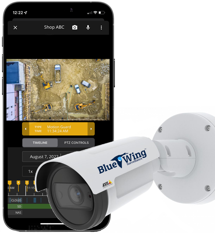 Blue Wing Surveillance Camera Systems